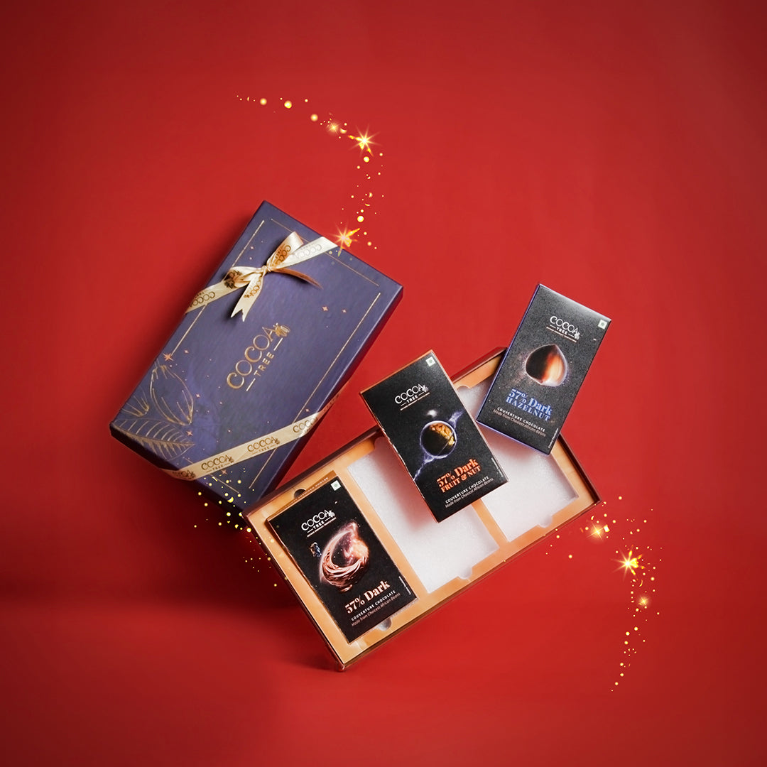 Triple Delight Dark Chocolates Hamper