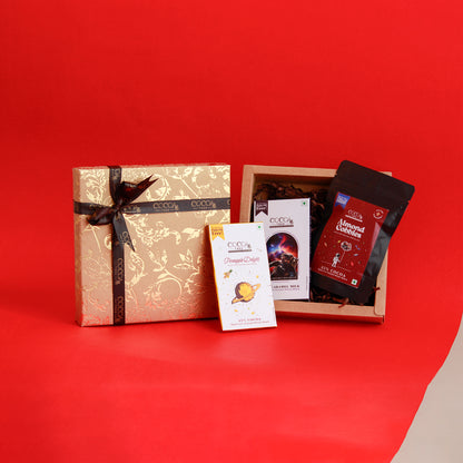 Milk Chocolates Gift Box Gold Embossed